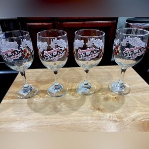 “It’s Five O’Clock Somewhere” Wine Glasses